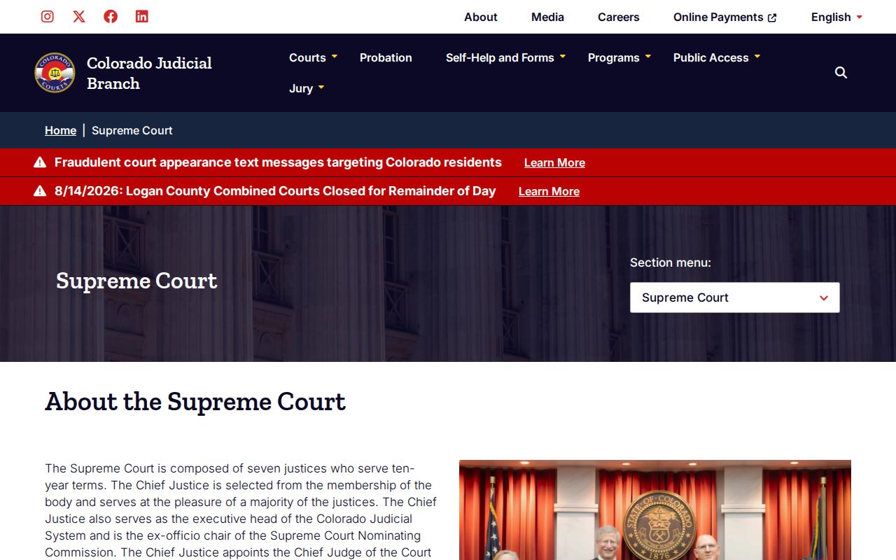 Archuleta County court docket Colorado Supreme Court path